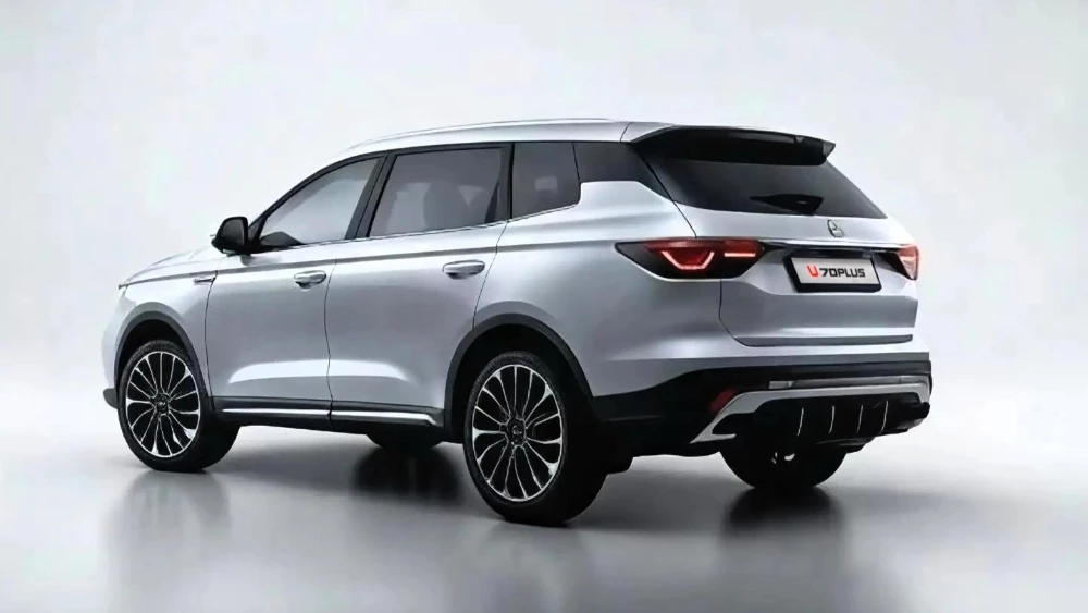 кроссовер vgv u70 plus сбоку сзади