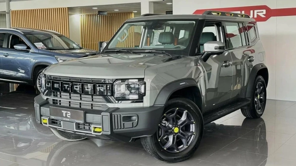 Jetour T2 у дилера в автосалоне купить новый сбоку спереди Артекс Ростов