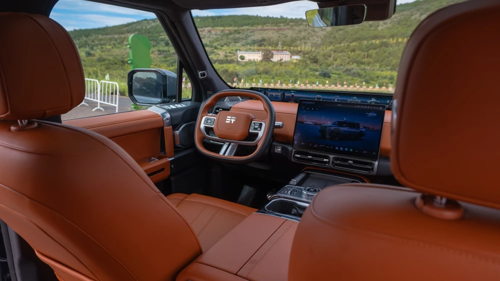 Пикап Jetour Zongheng F700 салон интерьер