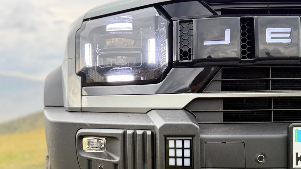 Jetour T2 AWD полноприводный в Казахстане тест фара