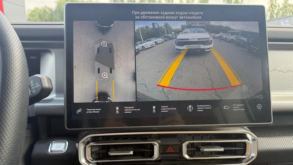 Jetour T2 AWD полноприводный в Казахстане тест салон интерьер меджиасистема мультимедиа камера кругового обзора