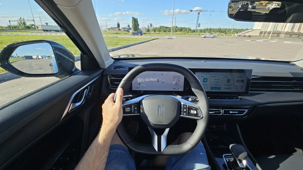«Москвич М70» салон интерьер тест-драйв
