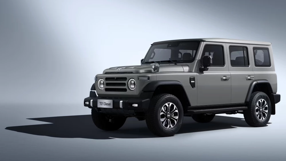 baw 212 t01 diesel россия сбоку спереди внедорожник серый рамный