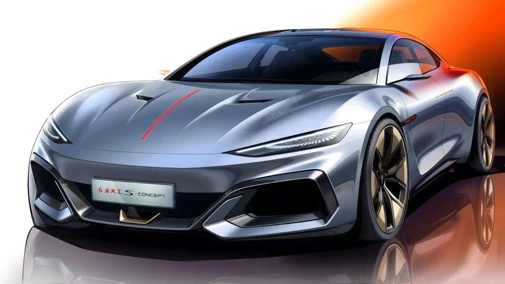 орхан бабаев интервью скетч hongqi tiangong s-concept концепт-кар рисунок