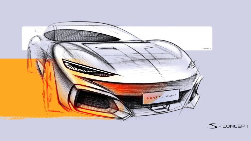 орхан бабаев интервью скетч hongqi tiangong s-concept концепт-кар