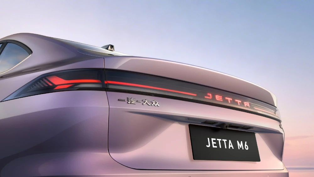 седан Jetta M6 задняя часть фиолетовый 