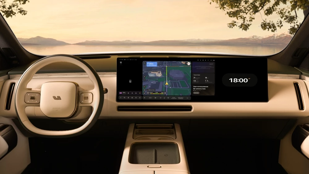 кроссовер li auto l9 livis в России салон интерьер