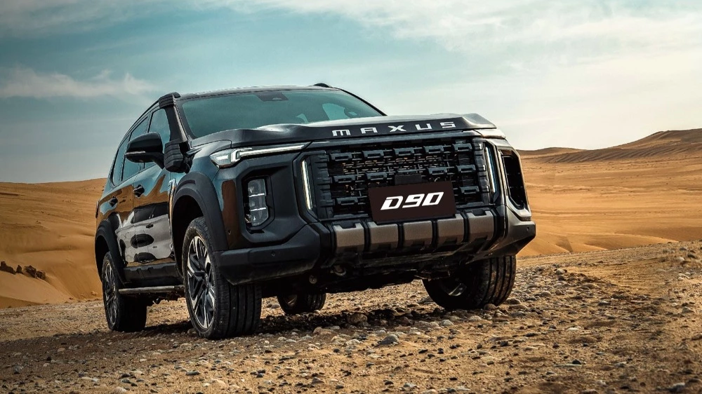внедорожник maxus territory d90 спереди сбоку