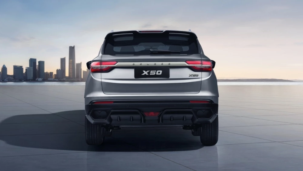 belgee x50 с атмосферным мотором кроссовер сзади