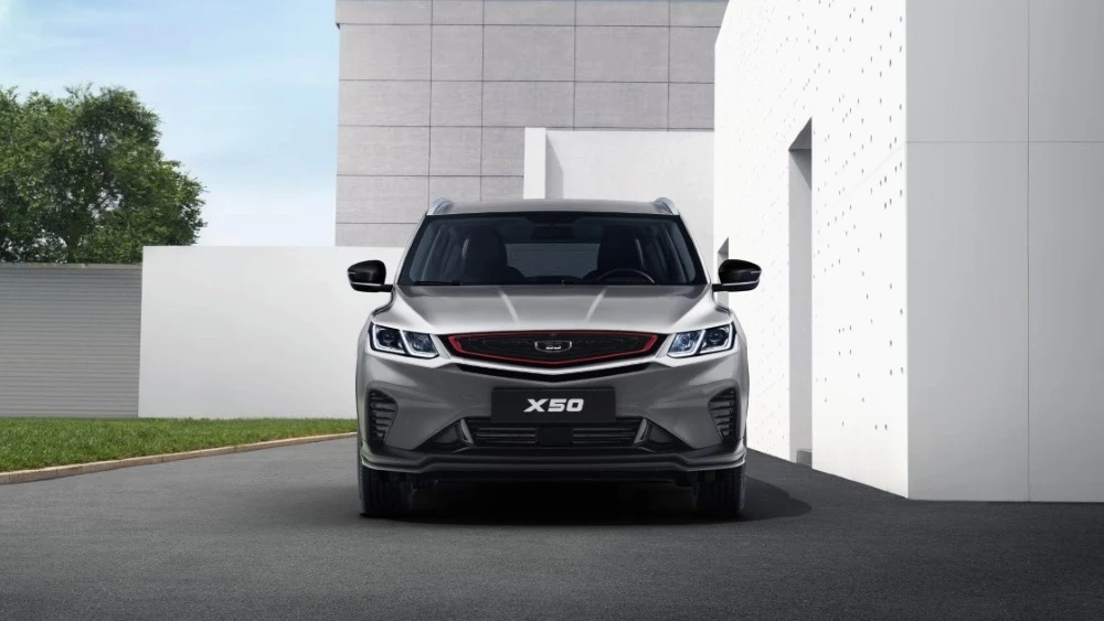 belgee x50 с атмосферным мотором кроссовер спереди