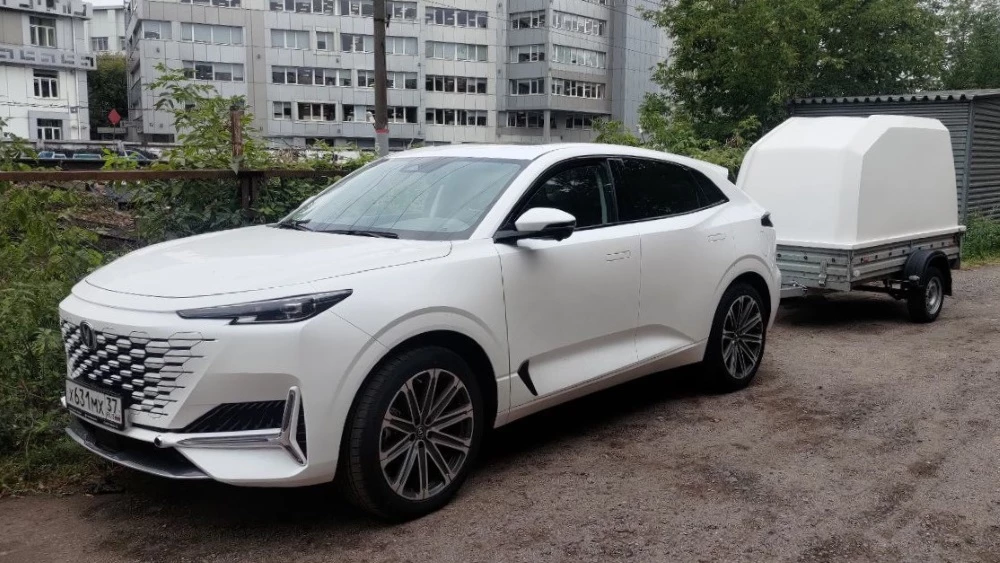 Кроссовер Changan Uni-K ТСУ тягово-сцепное устройство фаркоп прицеп
