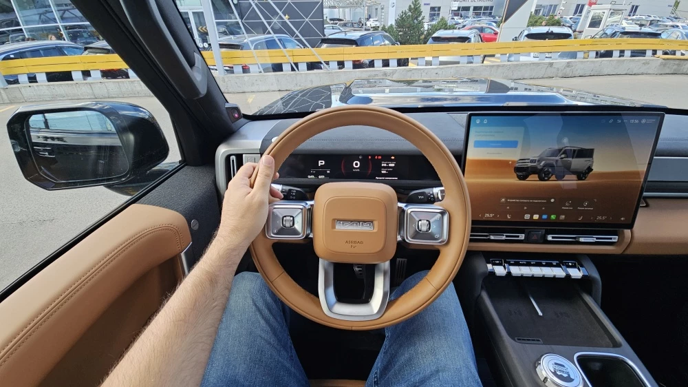 Esteo V27 салон интерьер тест-драйв
