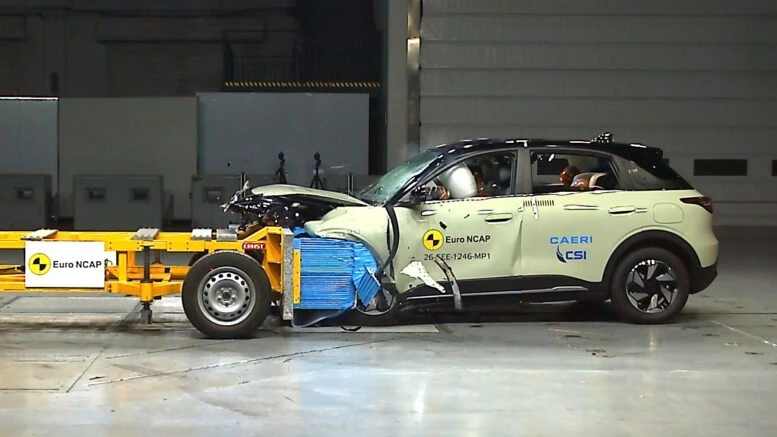 Euro NCAP разбил еще три китайских автомобиля. Это модели Geely, GAC и Leapmotor Euro NCAP разбил три китайских хетчбэка краш-тест geely ex2 gac aion ut leapmotor b05