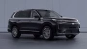 Кроссовер Geely Galaxy M8 сбоку спереди