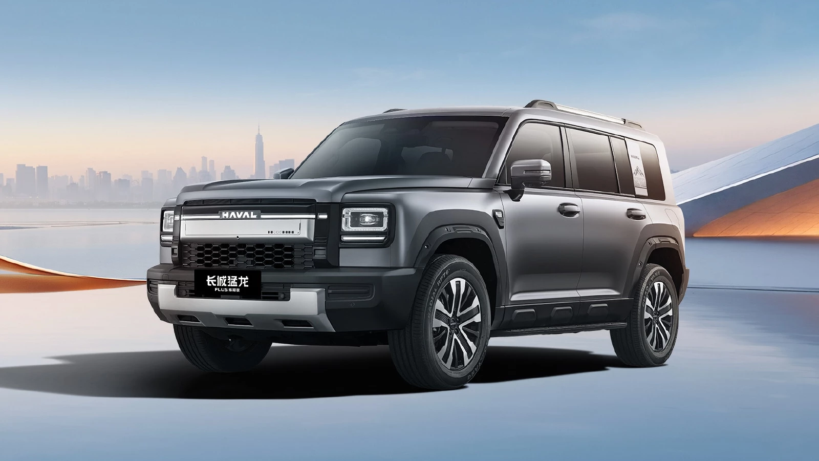Самый дальнобойный Haval Raptor Plus стал дешевле в Китае кроссовер сбоку спереди ultra