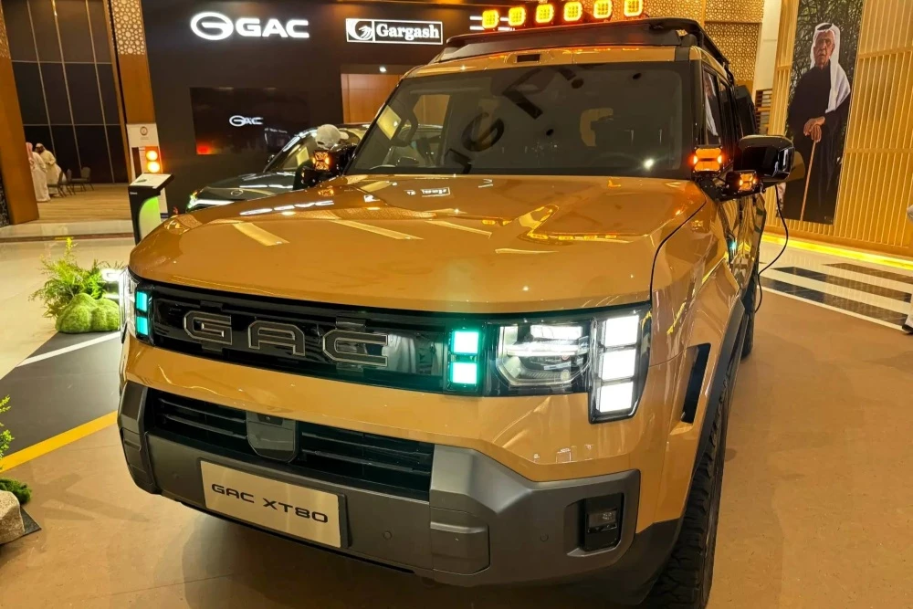 внедорожник gac yue 7 спереди в оаэ