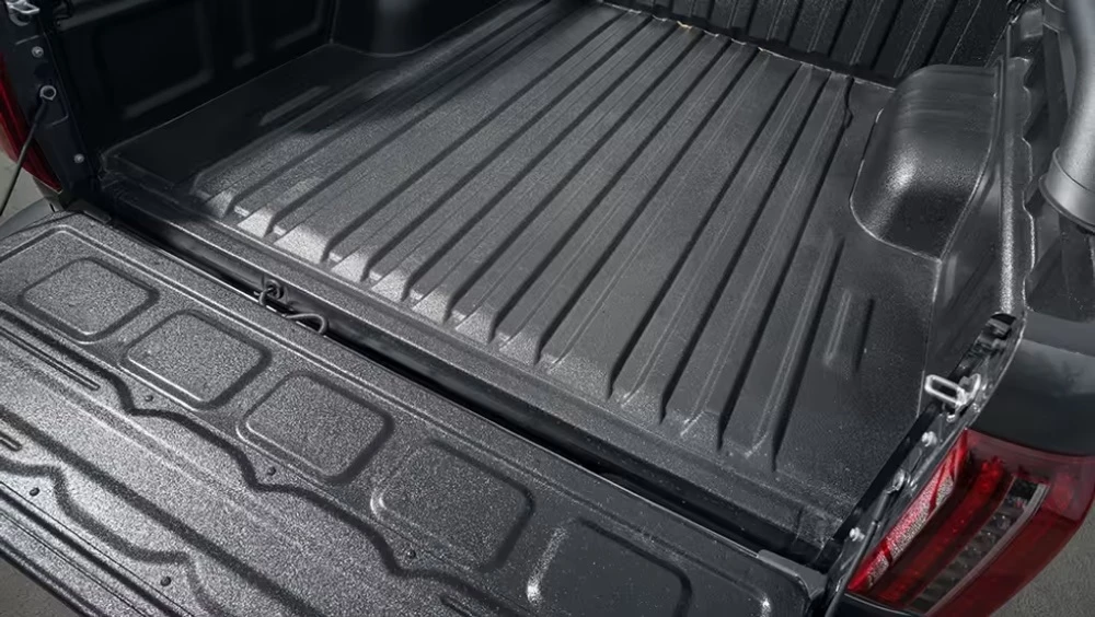 Пикап JAC T9 сбоку спереди кузов грузовая площадка пол