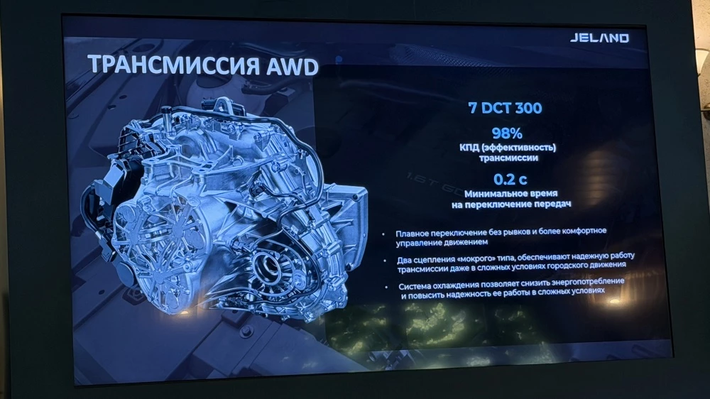 Jeland J6 полноприводный двигатель тест-драйв