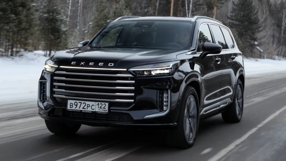 кроссовер exeed vx сбоку спереди в России