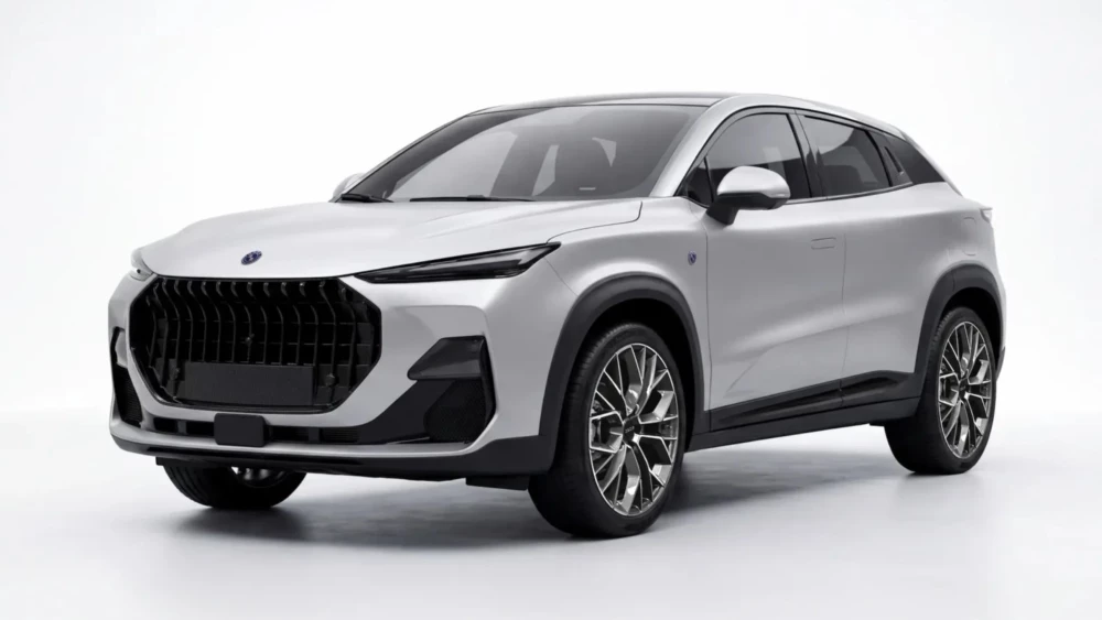 Кроссовер OSCA MT6 сбоку спереди Италия Changan Uni-T