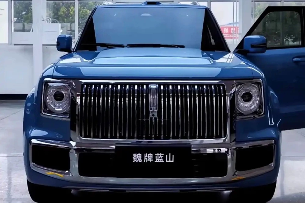 кроссовер wey lanshan 07 спереди