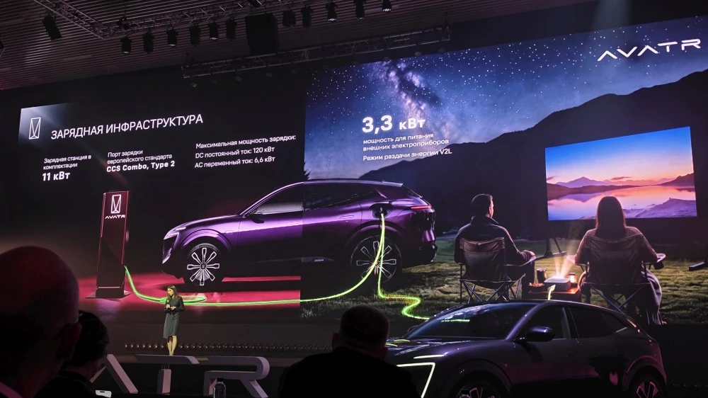 Avatr 07 новый презентация Россия