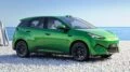 BYD Seagull зеленый спереди сбоку новый