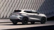Changan CS35 Max серый сзади сбоку
