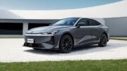 Changan Uni-V серый спереди сбоку