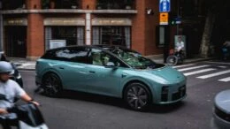 li auto i6 кроссовер сбоку спереди 2026 год