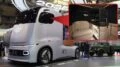FAW представил необычный грузовик tl.x сбоку спереди салон