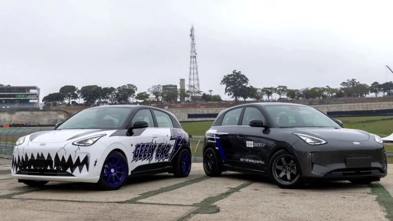 Geely EX2 Street Track заряженные в Бразилии