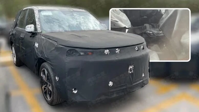 «Старший брат» EX5 EM-i. Новый кроссовер Geely заметили в Китае Новый кроссовер Geely galaxy starship 8 заметили в Китае
