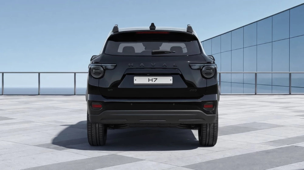 Кроссовер Haval H7 комплектация Космо сзади