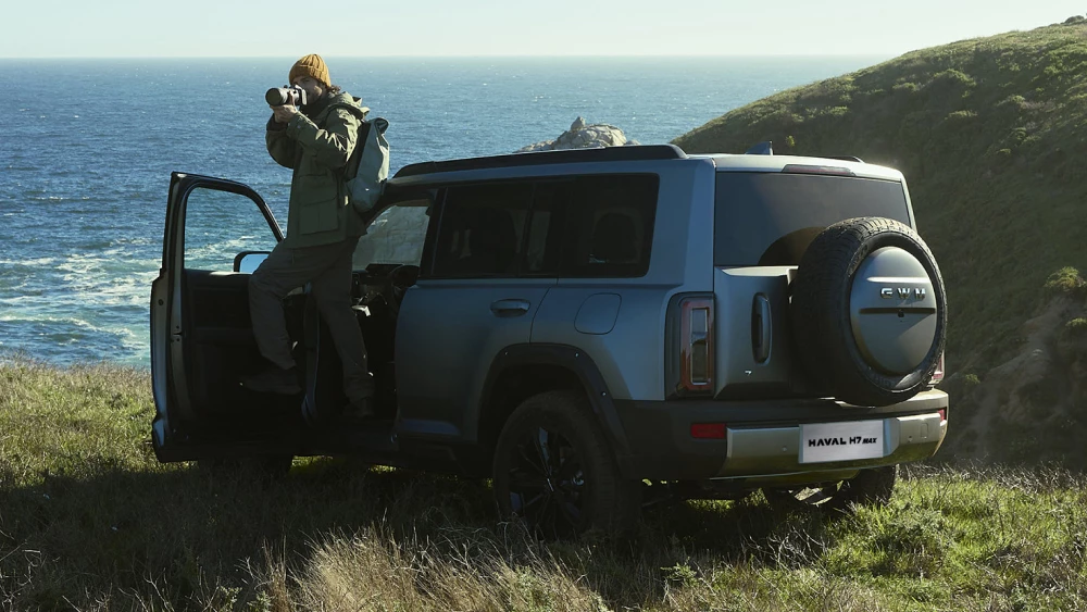 haval h7 max raptor сбоку сзади кроссовер