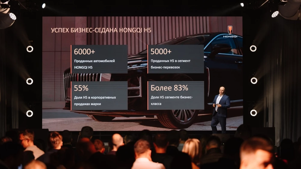 новый Hongqi H5 презентация история модели в России бизнес-класс