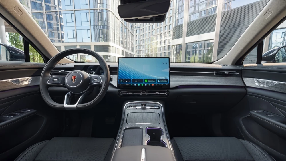 Hongqi H5 обновленный 2026 салон интерьер