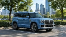 кроссовер wey lanshan 07 спереди сбоку