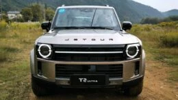 jetour t2 ultra в Китае кроссовер спереди