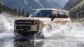 Jetour Traveller 7 начали продавать в Китае сбоку спереди кроссовер