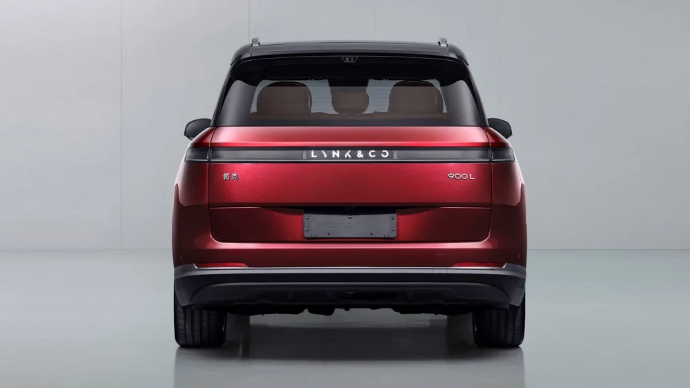 Кроссовер Lynk & Co 900L сзади каталог минпрома в КНР