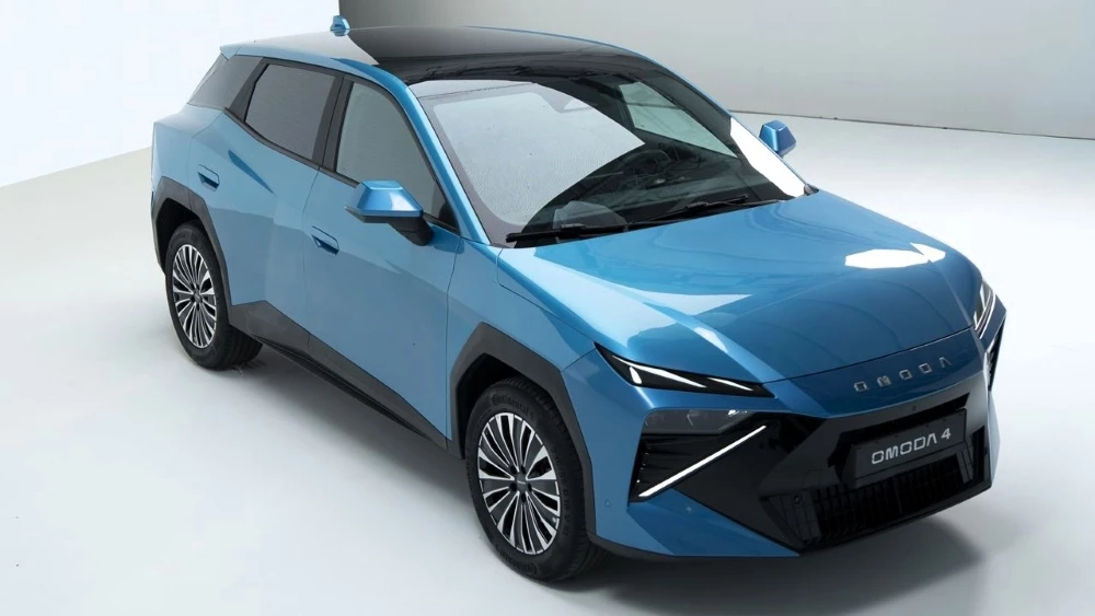 кроссовер jeland c4 omoda спереди сбоку