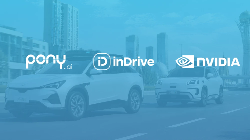 Китай запустил роботакси в Казахстане pony ai indrive nvidia