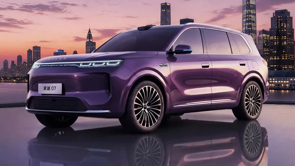 roewe jiayue 07 кроссовер сбоку спереди