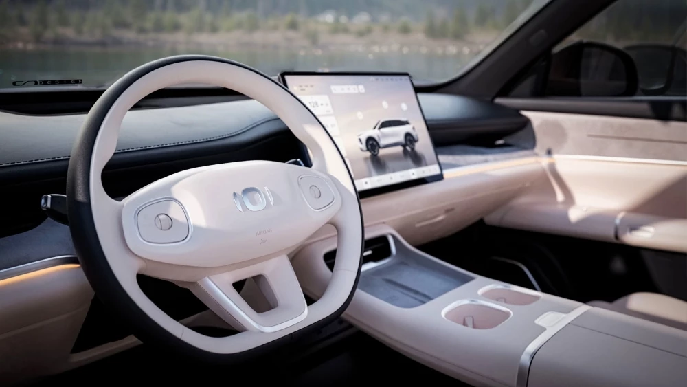 кроссовер changan nevo q07 салон интерьер