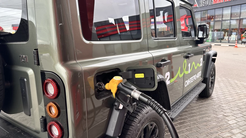 Тест внедорожника 212 T01 в топливный кризис успешная заправка 