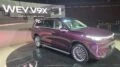 Wey V9X презентация в России сбоку спереди